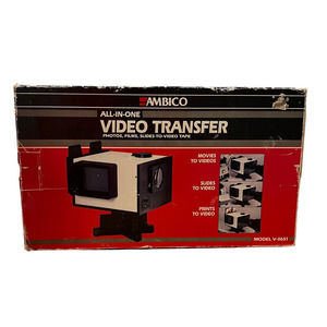 AMBICO Model V-0651 All-in-one Photos, Film and Slides‎ to Video Transfer System